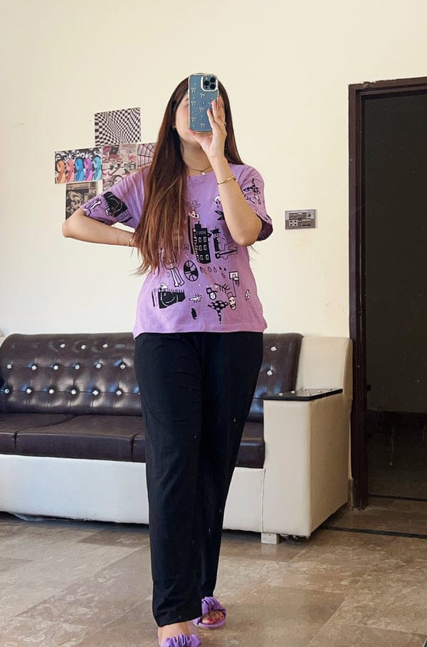 Women Stylish Comfort Night Wear Suit...
