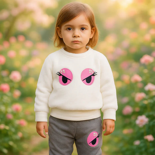 Lovely Eyes Printed Kids Winter Suit ( Each )